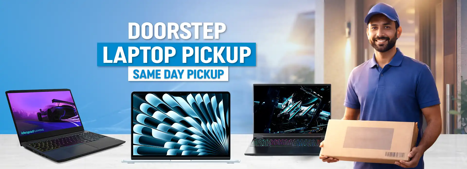 Doorstep Laptop Pickup in Delhi
